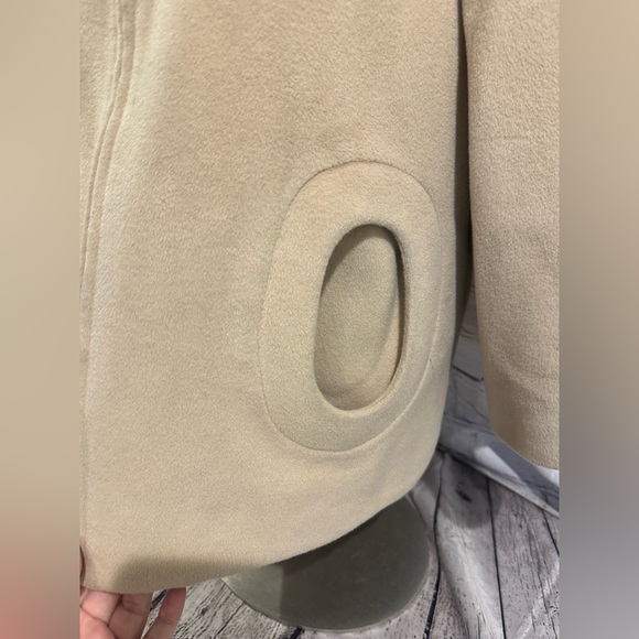 BETSEY JOHNSON women’s wool blend swing coat size small color camel - Picture 2 of 15